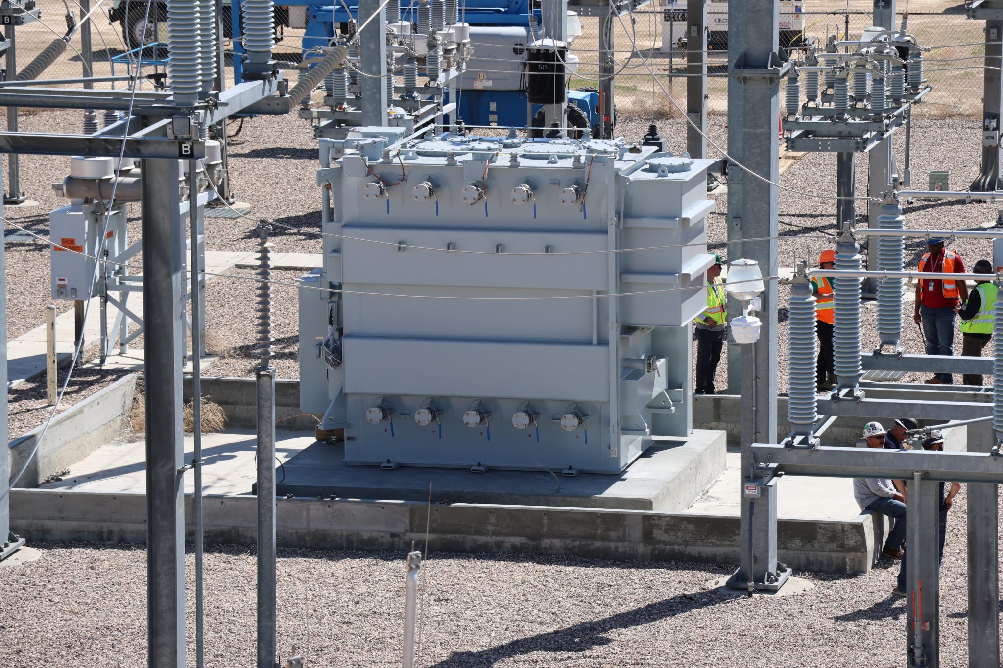 New transformer installed at Tweezer Substation - Nevada National ...
