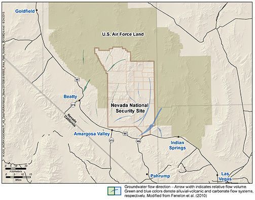 Groundwater Flow Map