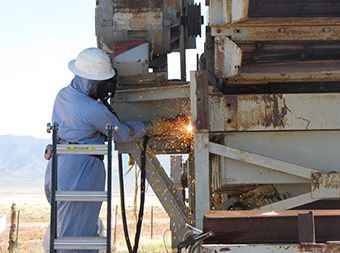 Restoration work at the Clean Slate II Site