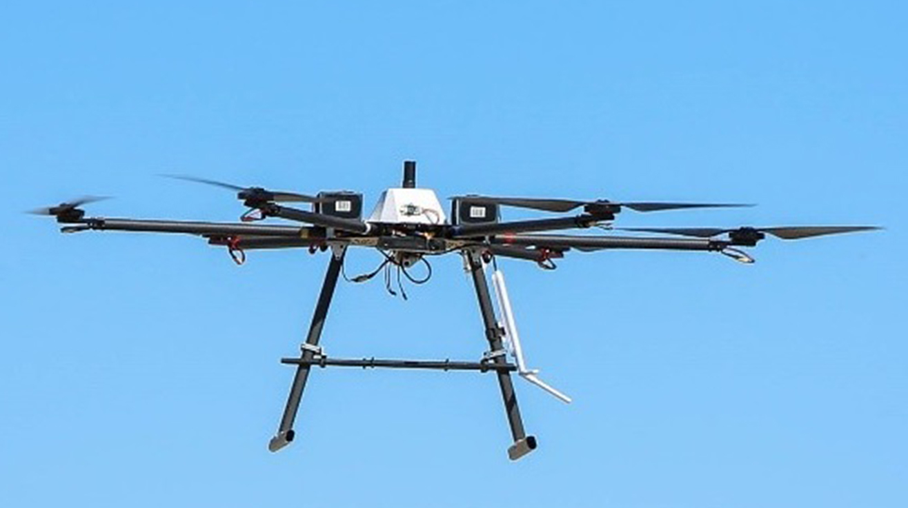 A UAS flight at the NNSS.