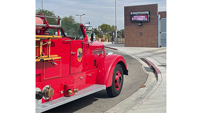 1950s Seagrave firetruck