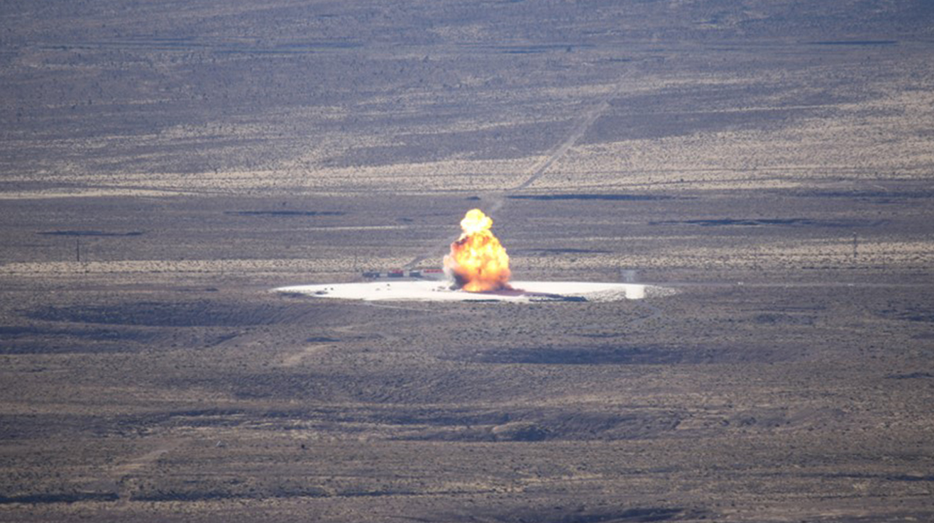 Large Surface Explosion Coupling Experiment Oct. 29