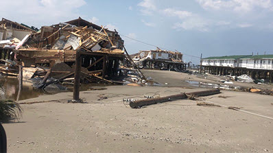 buildings destroyed by Hurricane Ida