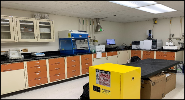 Figure 2. Final state of GCMS laboratory