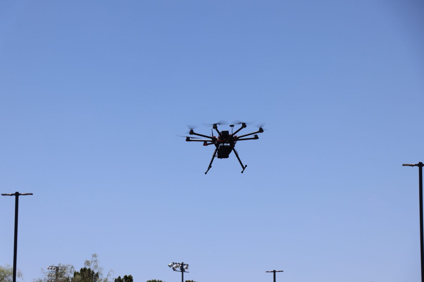 UAS in flight