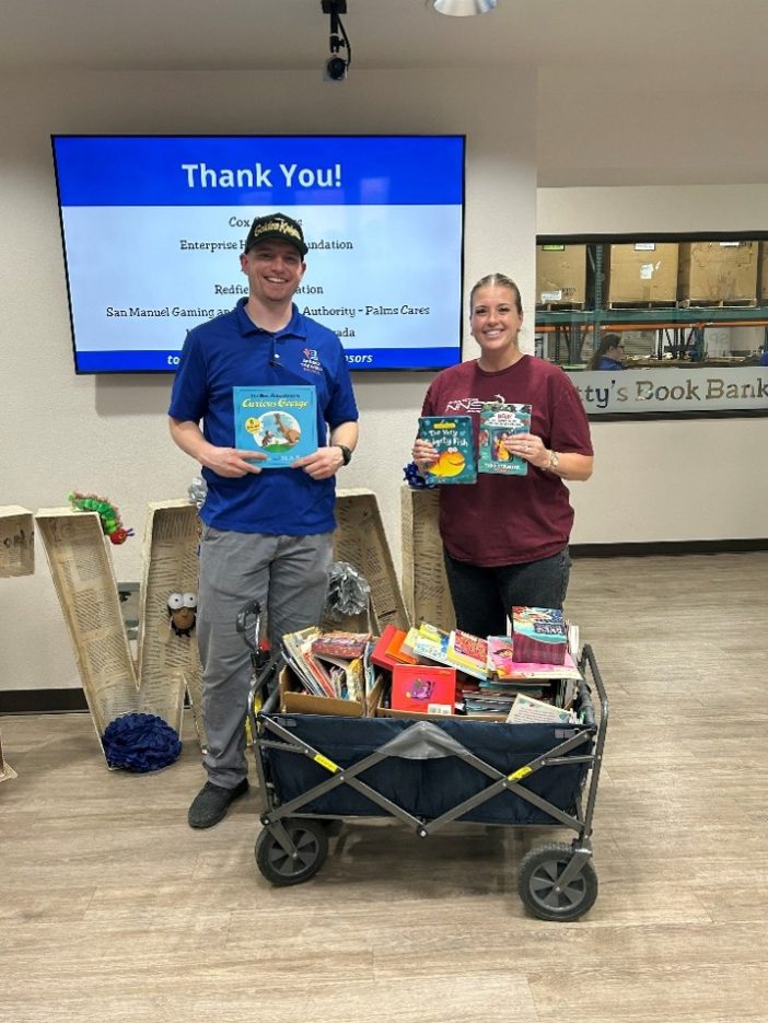 Book donation drive proceeds